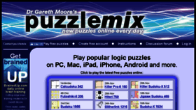 What Puzzlemix.com website looked like in 2017 (6 years ago)