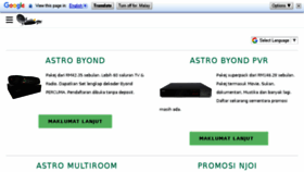 What Promosi-astro.com website looked like in 2017 (6 years ago)