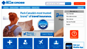 What Pac.bluecross.ca website looked like in 2017 (6 years ago)