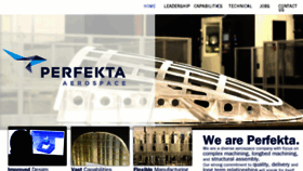 What Perfekta-inc.com website looked like in 2017 (6 years ago)