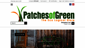 What Patchesofgreen.com website looked like in 2017 (6 years ago)