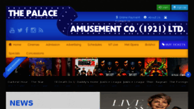 What Palaceamusement.com website looked like in 2017 (6 years ago)