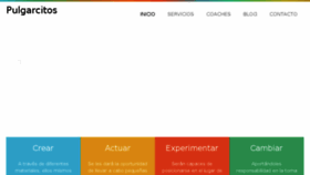 What Pulgarcitos.es website looked like in 2017 (6 years ago)