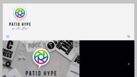 What Patiohype.com.br website looked like in 2017 (6 years ago)