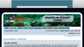 What Phpbb9.de website looked like in 2017 (7 years ago)