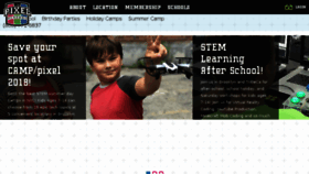 What Pixelacademy.org website looked like in 2017 (6 years ago)
