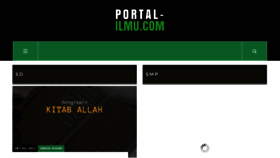 What Portal-ilmu.com website looked like in 2017 (6 years ago)