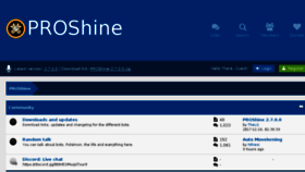 What Proshine-bot.com website looked like in 2017 (6 years ago)