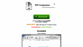 What Pdfcompressor.org website looked like in 2017 (6 years ago)