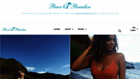 What Peaceofparadiseforme.com website looked like in 2017 (6 years ago)