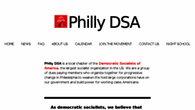 What Phillydsa.com website looked like in 2017 (6 years ago)
