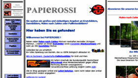 What Papierossi.de website looked like in 2017 (6 years ago)