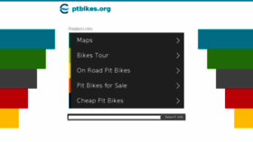 What Ptbikes.org website looked like in 2017 (6 years ago)