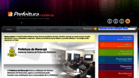 What Prefeituramoderna.com.br website looked like in 2017 (6 years ago)