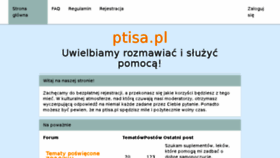 What Ptisa.pl website looked like in 2017 (6 years ago)