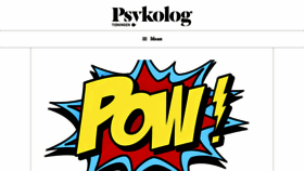 What Psykologtidningen.se website looked like in 2017 (6 years ago)