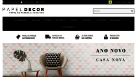 What Papeldecor.com.br website looked like in 2017 (6 years ago)