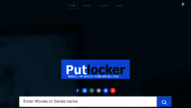 What Putlocker.film website looked like in 2017 (6 years ago)