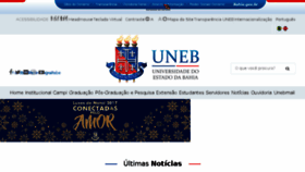 What Portal.uneb.br website looked like in 2018 (6 years ago)
