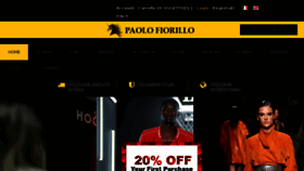 What Paolofiorillo.com website looked like in 2018 (6 years ago)