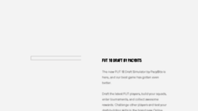 What Pacybits.com website looked like in 2018 (6 years ago)
