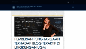 What Psdi.ugm.ac.id website looked like in 2018 (6 years ago)