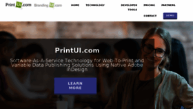 What Printui.com website looked like in 2018 (6 years ago)