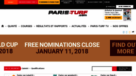 What Paristurf.com website looked like in 2018 (6 years ago)