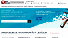What Portaleducacao.com.br website looked like in 2018 (6 years ago)
