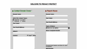 What Privacyprotect.org website looked like in 2018 (6 years ago)