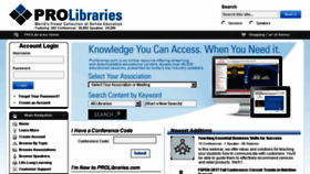 What Prolibraries.com website looked like in 2018 (6 years ago)