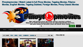 What Pinoytopmovies.net website looked like in 2018 (6 years ago)