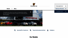 What Porscheeastlondon.co.uk website looked like in 2018 (6 years ago)