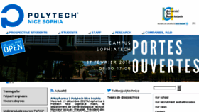 What Polytechnice.fr website looked like in 2018 (6 years ago)
