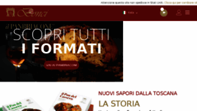 What Pasticceriabonci.it website looked like in 2018 (6 years ago)