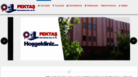 What Pektasmakina.com website looked like in 2018 (6 years ago)
