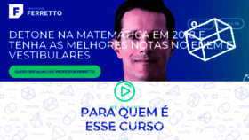 What Professorferretto.com.br website looked like in 2018 (6 years ago)