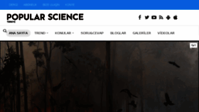 What Popsci.com.tr website looked like in 2018 (6 years ago)