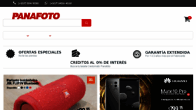 What Panafoto.com website looked like in 2018 (6 years ago)