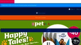 What Petstock.com.au website looked like in 2018 (6 years ago)