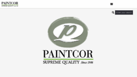 What Paintcor.co.za website looked like in 2018 (6 years ago)
