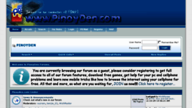 What Pinoyden.com.ph website looked like in 2018 (6 years ago)