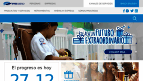 What Progreso.com.do website looked like in 2018 (6 years ago)