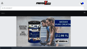 What Protein7.com website looked like in 2018 (6 years ago)