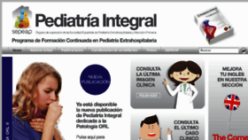What Pediatriaintegral.es website looked like in 2018 (6 years ago)