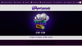 What Papeleparede.com.br website looked like in 2018 (6 years ago)