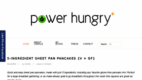 What Powerhungry.com website looked like in 2018 (6 years ago)