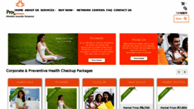 What Prognohealth.com website looked like in 2018 (6 years ago)