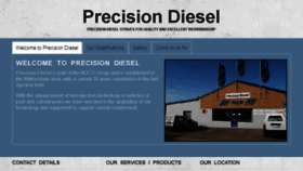What Precision-diesel.com website looked like in 2018 (6 years ago)