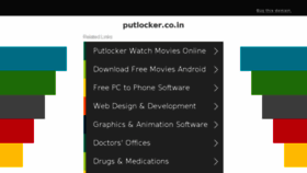 What Putlocker.co.in website looked like in 2018 (6 years ago)